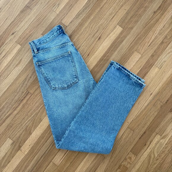 AGOLDE '90s Pinch Waist High Waist Straight Leg Jeans - Picture 4 of 6